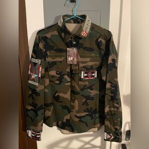 Valentino Camo Jacket (New)